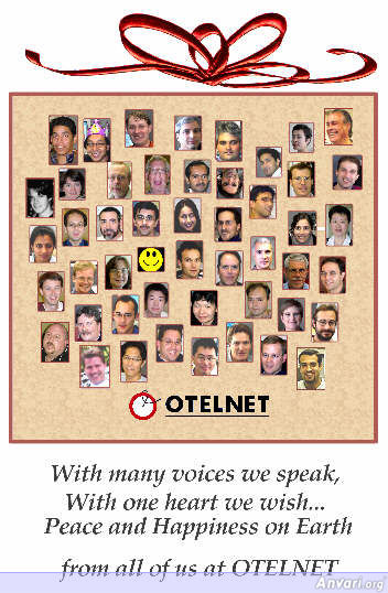 OTELNET Xmas Card - OTELNET Xmas Card 