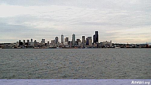 Seattle View from Alki Beach - Seattle View from Alki Beach 