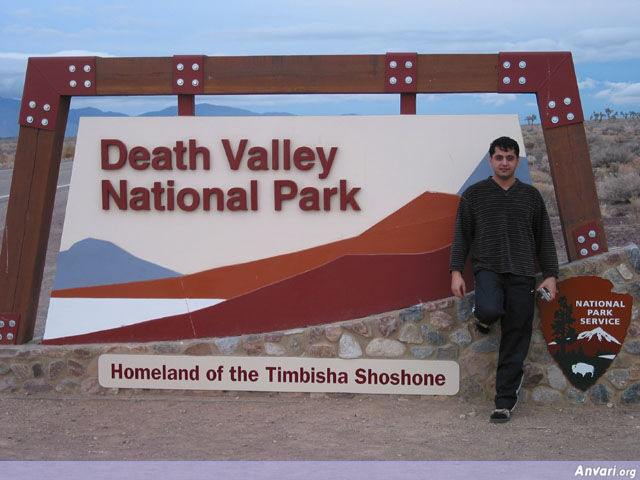 Death Valley National Park Entrance - Death Valley National Park Entrance 