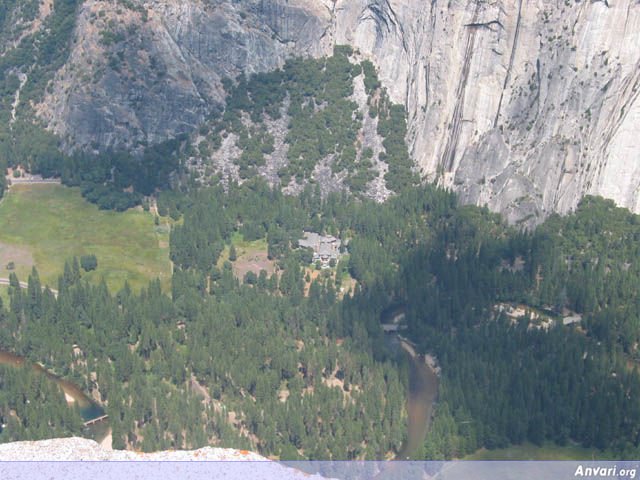 Glacier Point Ahwanee Hotel View - Glacier Point Ahwanee Hotel View 