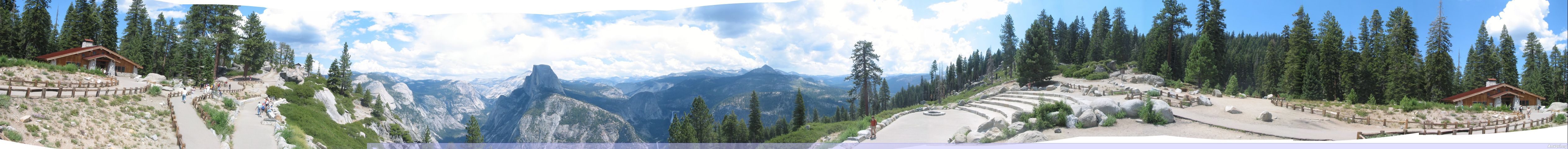 Glacier Point Panorama 1 - Glacier Point Panorama 1 