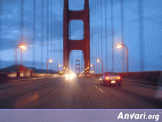 Driving on the Golden Gate
